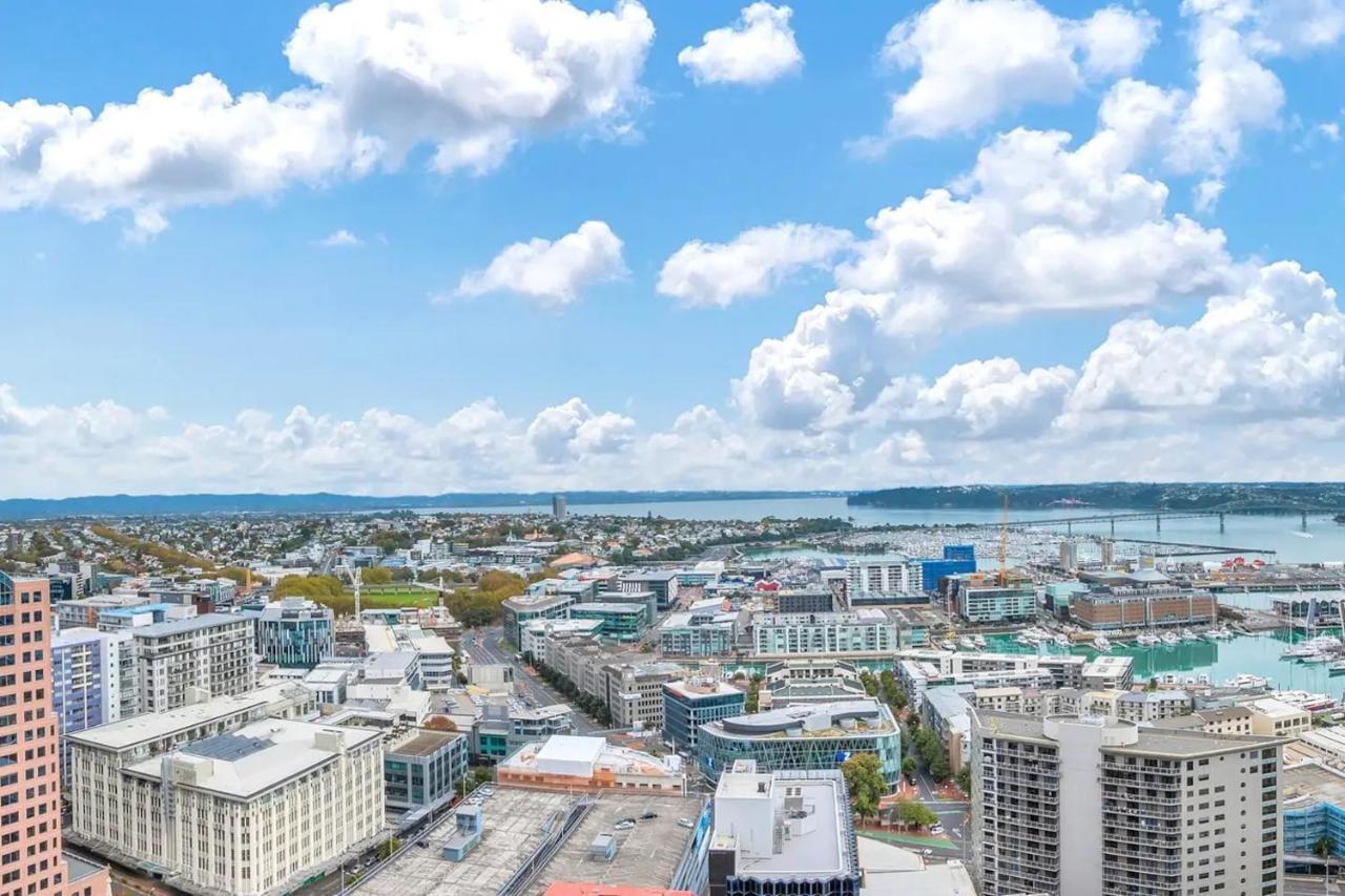 奥克兰Amazing Harbour, Skytower And Rangitoto Views公寓 外观 照片