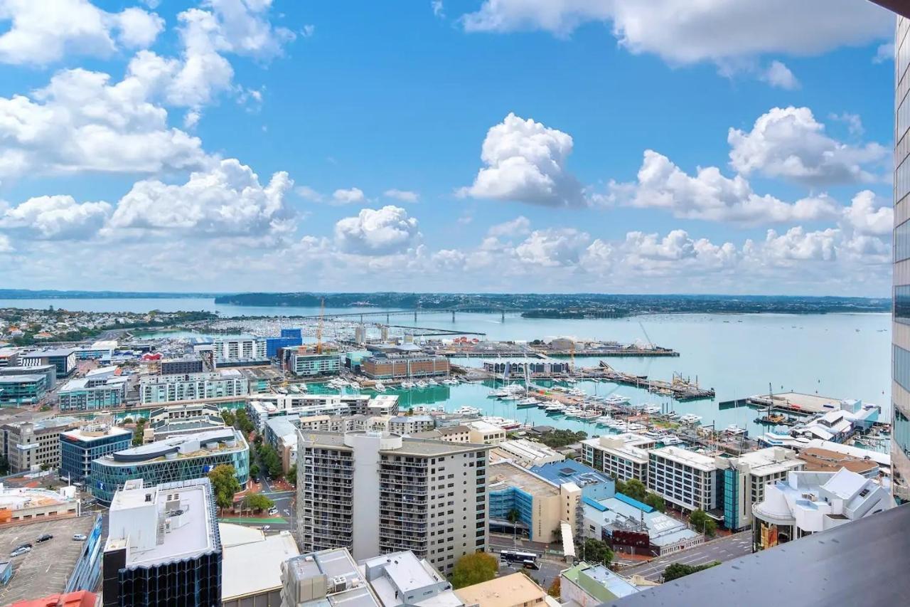 奥克兰Amazing Harbour, Skytower And Rangitoto Views公寓 外观 照片